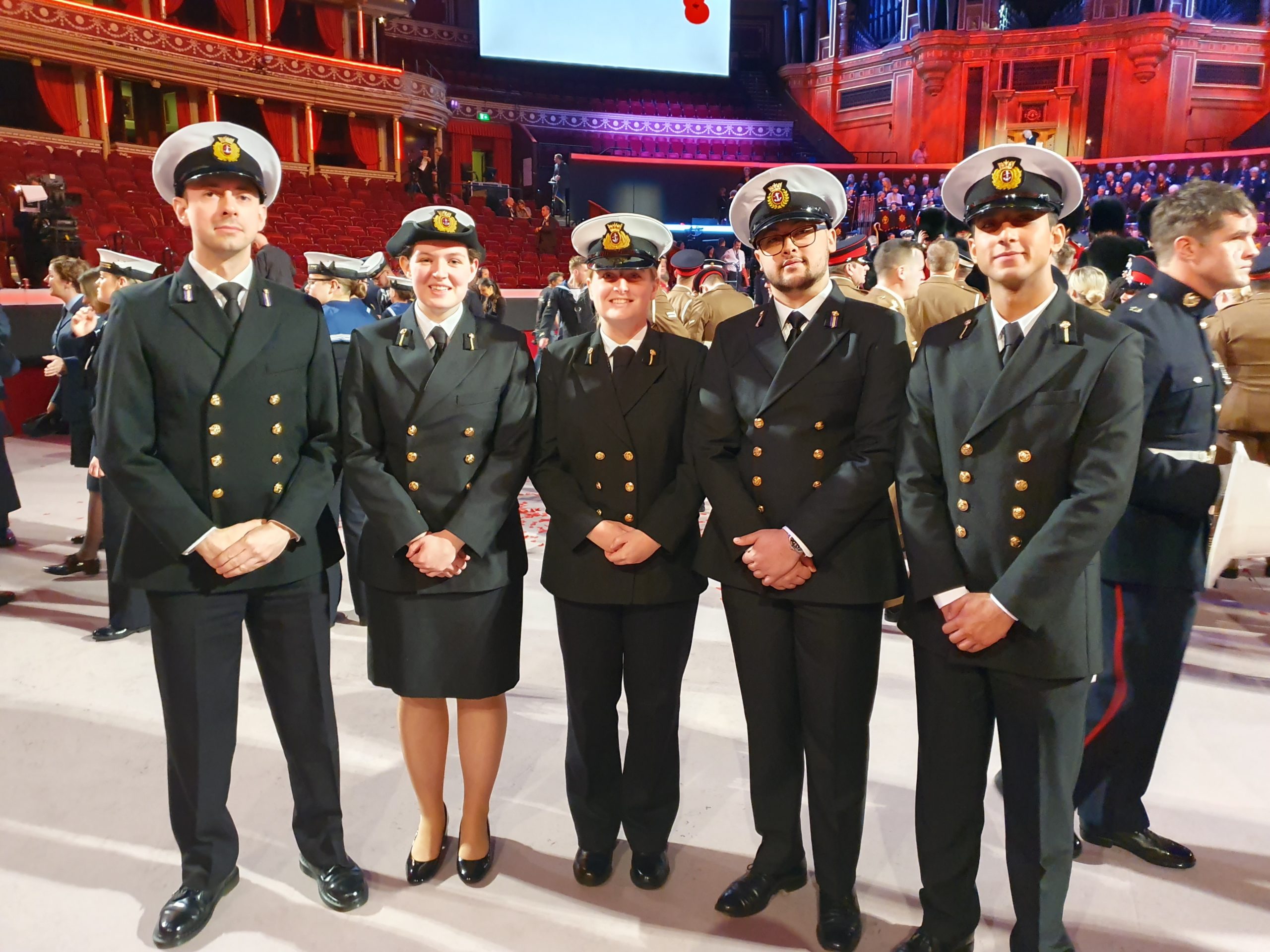 Photo of Merchant Navy at Festival of Rememberance