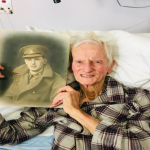 photo of veteran sidney with his army photo