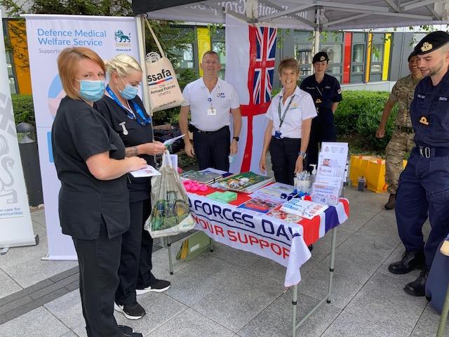 photo of DMWS staff Armed Forces Day 2021